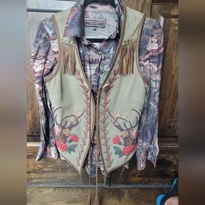 Double D Ranch Elk Country Vest XS